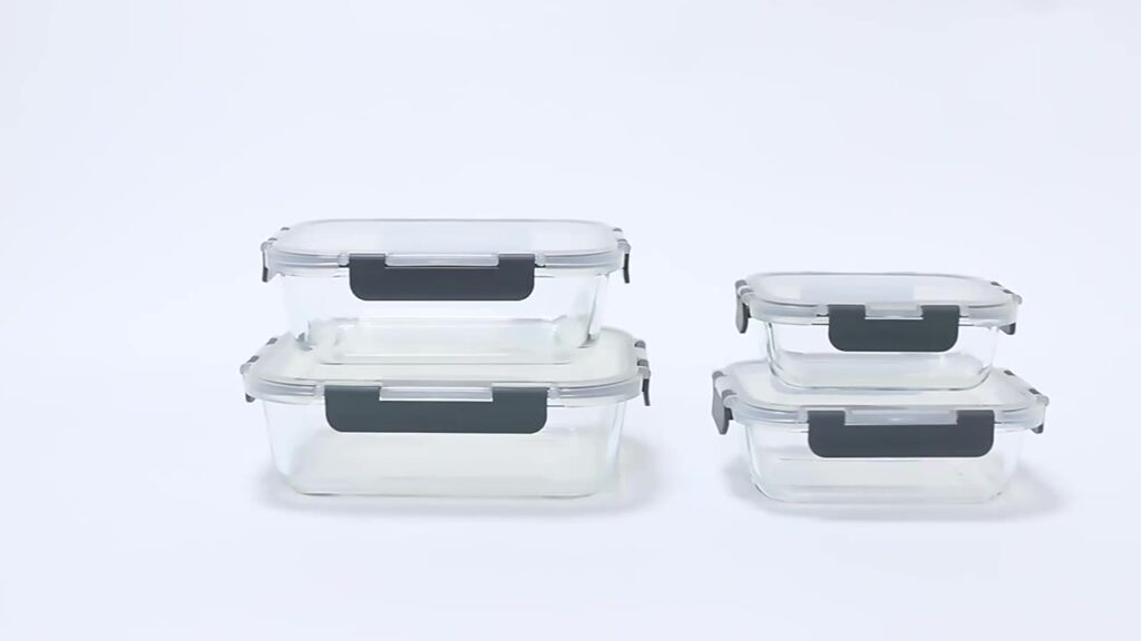 Clear Lid Leak Proof Storage Containers 1011