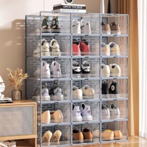 Folding Clear Shoe Storage Box 1001