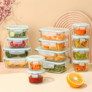 Kitchen Glass Food Grade Storage Containers 1003