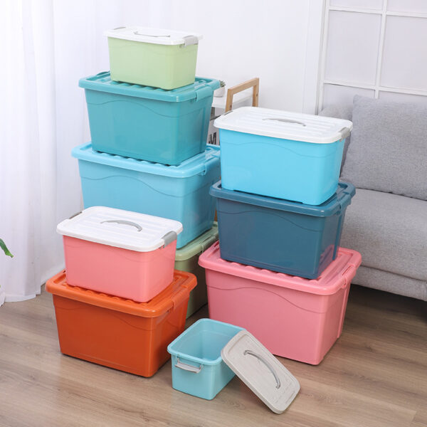 large plastic storage box