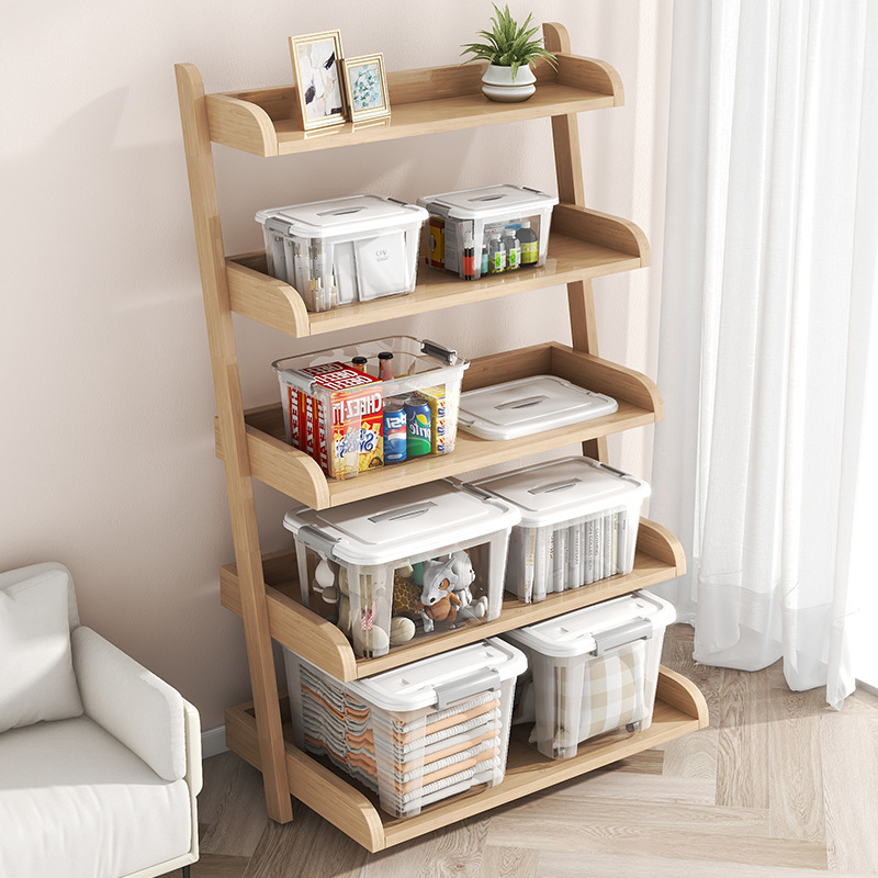 Plastic Transparent Storage with Lid 1004