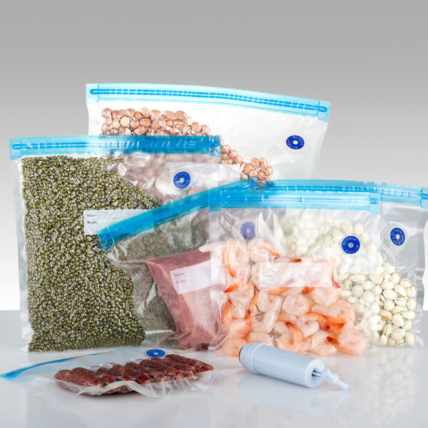 zipper vertical vacuum packaging bags