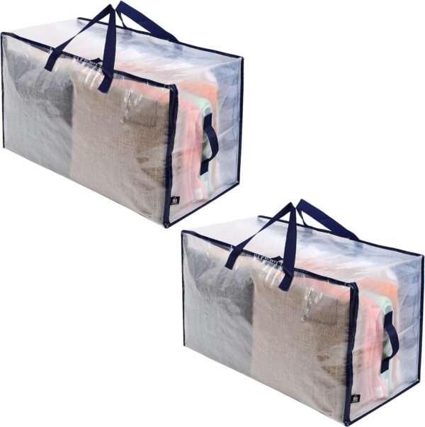 Space-saving storage bag alternative to mobile boxes and crates 1008