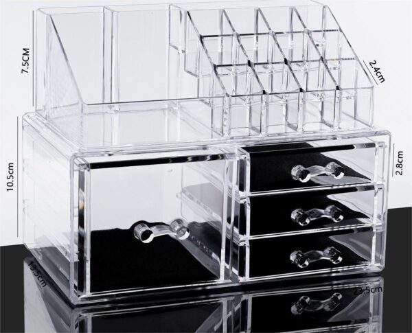 Transparent Cosmetic Organizer 1007